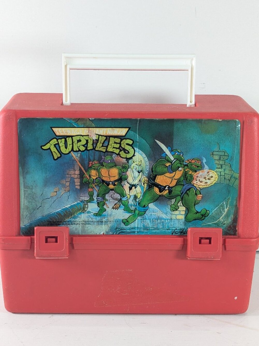 1988 TMNT Lunch Box by THERMOS, no Flask